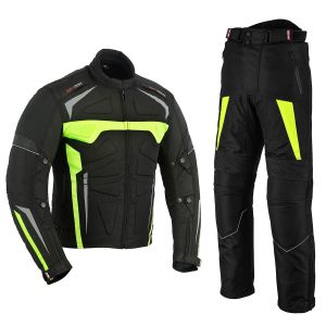 2 pcs Motorcyle Cordura Vented Suit