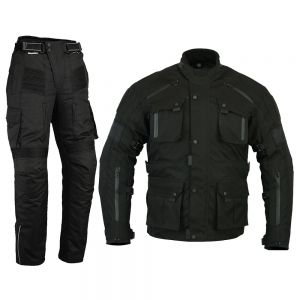 2 pcs Motorcyle Cordura Waterproof Suit