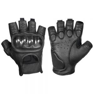 Half Finger Carbon fiber knuckle Gloves