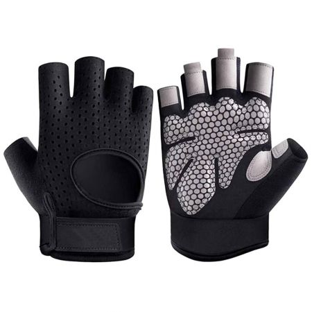 Men Half Finger Gym Training Fitness Gloves