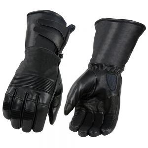 Mens Black Waterproof i-Touch Screen Gloves